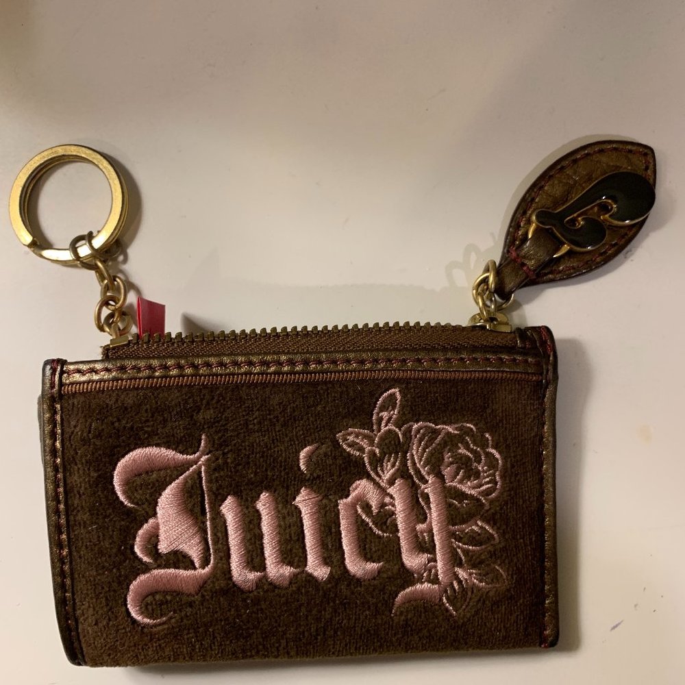 Juicy Couture keychain wallet